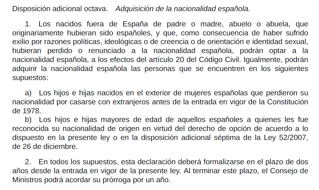 Ley de Memoria Democrática